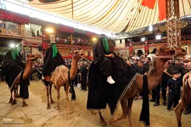 حرکت نمادین کاروان اسرای کربلا در خوانسار