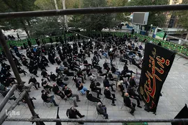 مراسم عزاداری چهارمین روز محرم در آستان مقدس امامزادگان عینعلی و زینعلی(ع)