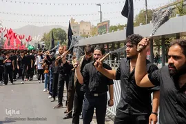 مراسم تاسوعای حسینی در مشهد 