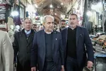 استاندار آذربایجان شرقی در قلب بازار تبریز