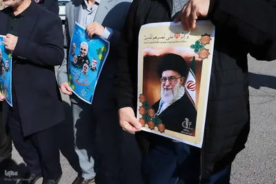 تجمع دانشگاهیان دانشگاه تبریز در محکومیت اقدام اتحادیه اروپا علیه سپاه پاسداران انقلاب اسلامی