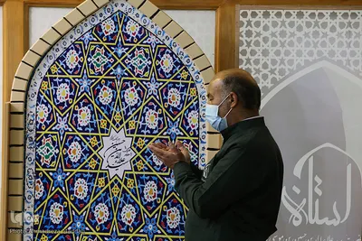 عزاداری شهادت حضرت زهرا(س) در آستان مقدس سیدعلاءالدین حسین(ع) شیراز‎‎