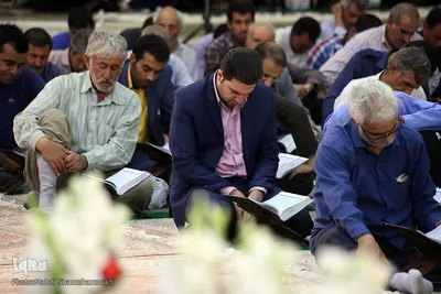 محفل انس با قرآن در حرم مطهر امام خمینی(ره)