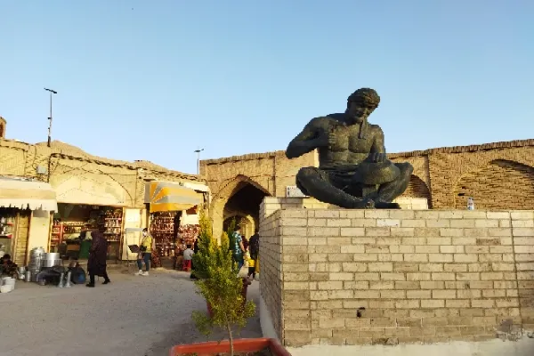بازار مسگرها یکی از مکان‌های دیدنی کرمان+ عکس