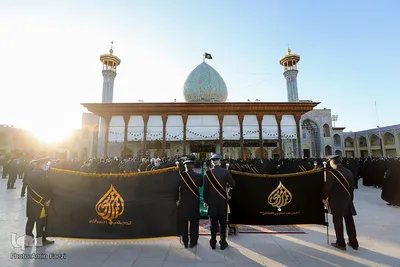 راهپیمایی و سوگواری "عاشقان باب الحوائج" در سومین حرم اهل بیت (ع)