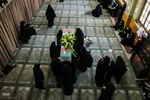 تشییع پیکرهای مطهر شهدای گمنام در میان دانشگاهیان تبریز
