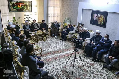 دیدارجمعی از مسئولین استانی با خانواده سردار شهید حاج عبدالله اسکندری‎‎