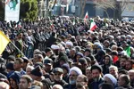 تشییع پیکر مطهر ۱۱ شهید اقتدار آذربایجان شرقی