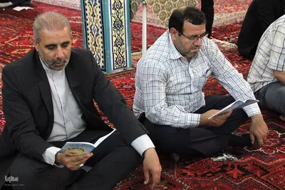 مراسم پرفیض دعای عرفه در شهرستان اهر