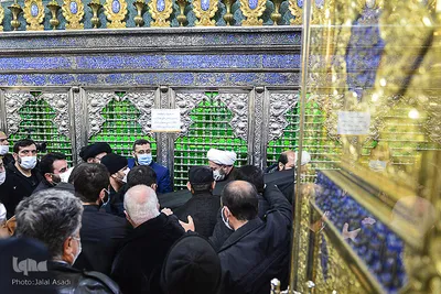 مراسم تشییع پیکر مرحوم آیت الله محدتقی مصباح یزدی در آستان مقدس عبدالعظیم حسنی(ع)