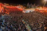 حسینیه ایران؛ عزاداری شب هشتم محرم در زنجان‎‎