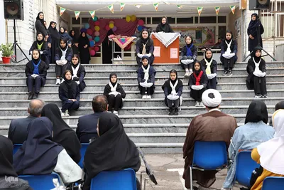 آیین نواختن زنگ مهر در اهر