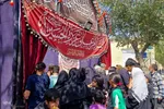 پیادروی جاماندگان اربعین حسینی در نایین