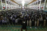 عکس | اقامه نماز جمعه تبریز