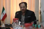 احمد رضایی مولف کتاب مقایسه شخصیت امام خمینی(ره) در آئین رونمایی از یکصدوچهلمین کتاب انتشارات جهاددانشگاهی استان مرکزی