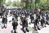 اقامه نماز ظهر عاشورا در 65 بقعه متبرکه استان مرکزی