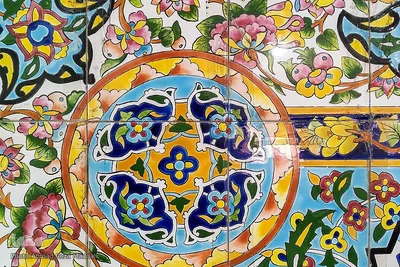 هنر کاشی هفت رنگ شیراز‎‎