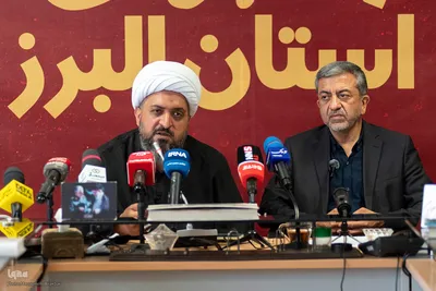نشست خبری مدیرکل بنیاد شهید البرز‎