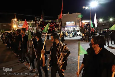 حسینیه ایران؛ آیین عزاداری شاه‌حسین‌ گویان در اهر