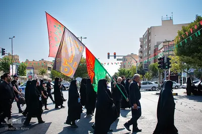 پیاده‌روی جاماندگان اربعین در اصفهان