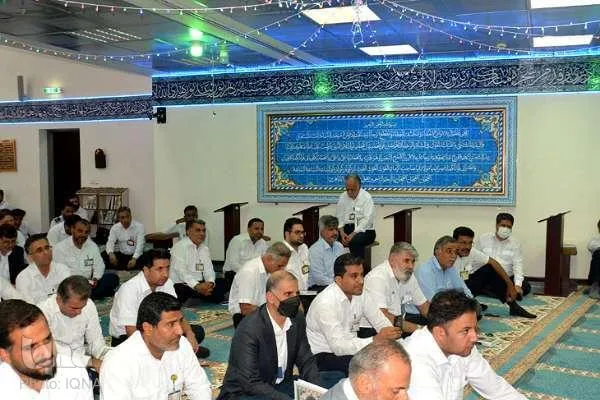 کرسی تلاوت قرآن در مسجد النبی(ص) مجتمع گاز پارس جنوبی استان بوشهر