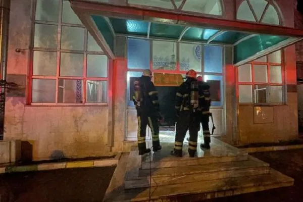 Kocaeli'nde cami yangını