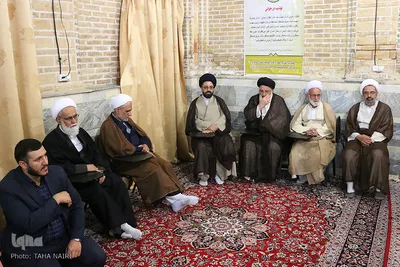 مراسم عمامه‌گذاری طلاب حوزه‌ علمیه استان مرکزی - اراک/عکاس:طاها نظیری