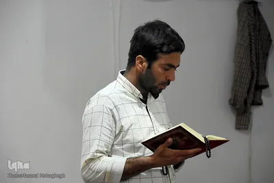 آیین معنوی اعتکاف در مسجد جامع سمنان