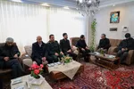 دیدار نماینده ولی‌فقیه و استاندار آذربایجان‌شرقی با خانواده شهیدان «جهانی» و «خطیبی»