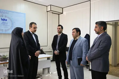 بازدید معاون فرهنگی دبیرخانه شورای عالی مناطق آزاد از سازمان قرآنی دانشگاهیان کشور