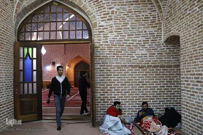 اولین روز مراسم معنوی «اعتکاف» در مسجد جامع تبریز
