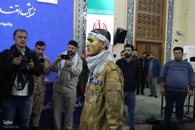 نمایش اقتدار بسیج سپاه عاشورا در مصلی امام خمینی(ره) تبریز