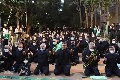 کاروان عزاداری و جاماندگان  پیاده روی شهادت امام رضا