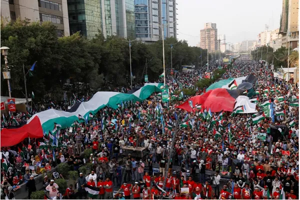 زخم التظاهر متواصل في العالم دعماً للفلسطينيين وتنديداً بالاحتلال