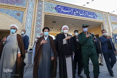 راهپیمایی و سوگواری "عاشقان باب الحوائج" در سومین حرم اهل بیت (ع)
