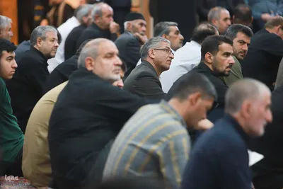 بزرگداشت شهید اسماعیل هنیه در حرم امامزاده حضرت سیدابراهیم(ع) زنجان