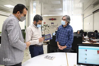 بازدید معاون هنری حوزه هنری کشور از ایکنا
