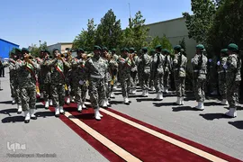 تشییع پیکر شهید سانحه کنارک در تبریز