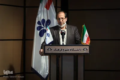 مهدی فیض، عضو هیئت علمی جهاددانشگاهی در نشست توسعه اقتصاد صنایع خلاق فرهنگی