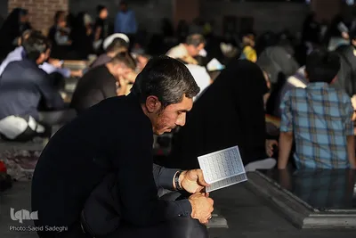 دعای روز عرفه در گلزار شهدای وادی رحمت تبریز