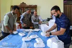 آیین پخت و توزیع ۱۵۰دیگ غذای نذری-مبارکه اصفهان ‎‎