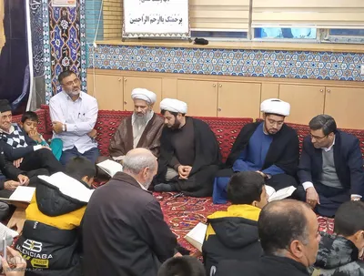محفل انس با قرآن کریم در اهر