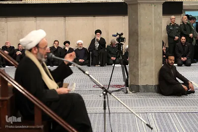 مراسم بزرگداشت سردار شهید حاج قاسم سلیمانی و شهدای جنایت تروریستی آمریکا در حسینیه امام خمینی (ره)
