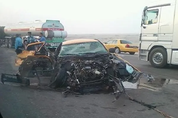 مصرع واصابة 11 زائراً ايرانياً بحادث قرب جنوب واسط