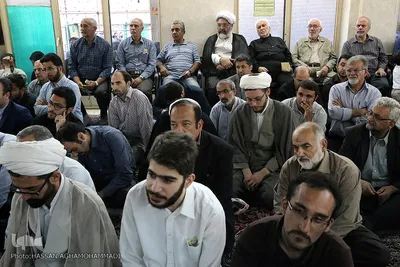 مراسم ترحیم مجاهد جانباز، شهید حجت الاسلام مهدی تقوی در هیات محبین الائمه(ع) تهران