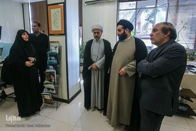 بازدید رئیس و اعضای هیئت علمی دانشکده رسانه و ارتباطات ادیان و مذاهب
