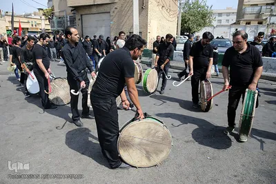 عزاداری عاشورای حسینی در حرم مطهر حضرت عبدالعظیم حسنی (ع)