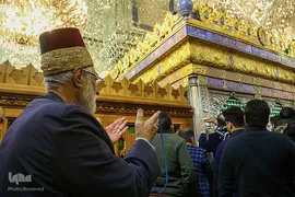 حرم مطهر و نورانی امام موسی کاظم (ع) در شهر کاظمین عراق