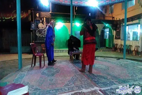 نهمین روز سوگواره تعزیه «غریب»