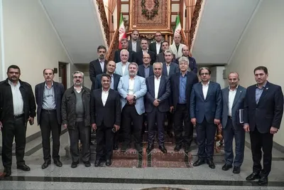 نشست اعضای شورای اطلاع‌رسانی آذربایجان شرقی با الیاس حضرتی